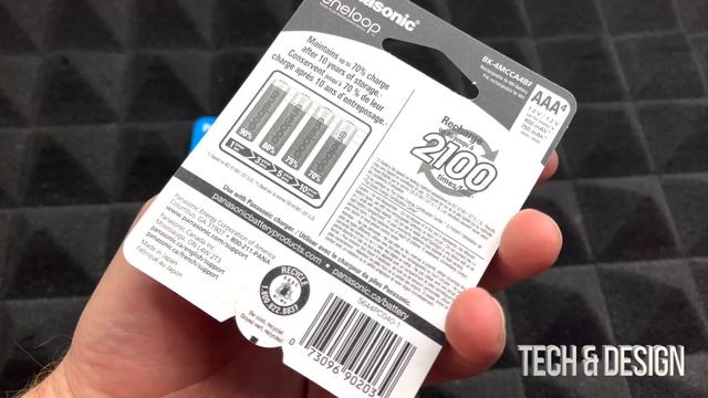 AAA Eneloop Rechargeable Batteries (800 mAh) 12 pack unboxing смотреть онлайн