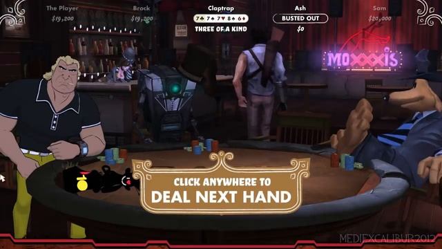 Poker Night 2 but we're going to beat Claptraps Bounty Challenge! смотреть онлайн