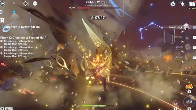 2.5 Spiral Abyss, Kujou Sara & Arataki Itto DPS - (Floor 12, 9★) смотреть онлайн