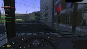 Проехали по карте Gm_City25 на Саратовском троллейбусе в Garry's mod