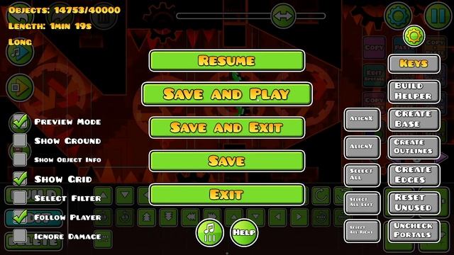 Проходим Cataclysm easy разом з Вовою в Geometry dash смотреть онлайн