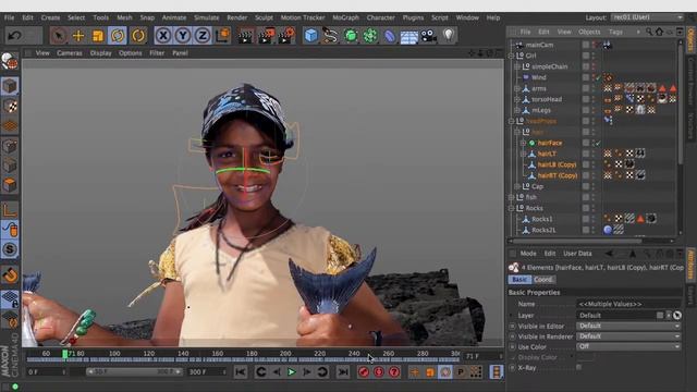 Camera Mapping Tutorial in Cinema 4D смотреть онлайн