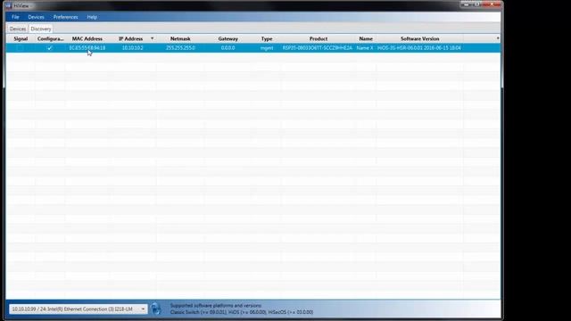 Switch IP Addressing   HiView