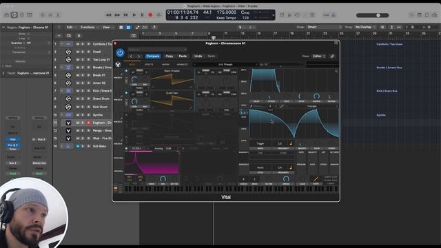 How To Make A D&B Foghorn Using Vital Synth! смотреть онлайн