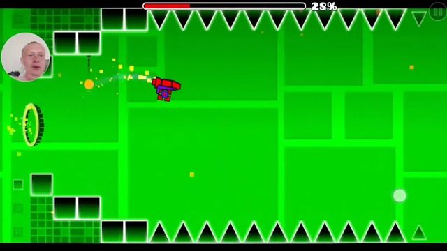 Прохождение седьмого уровня Jumper (geometry dash) смотреть онлайн