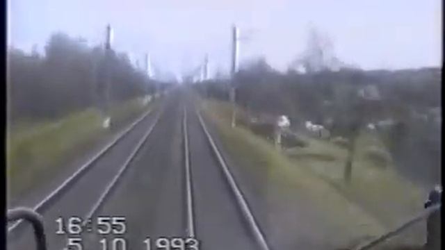 Советский тепловоз ТЭП80-0002 установил рекорд скорости в 1993 году.Скорость 271км/ч. смотреть онлайн