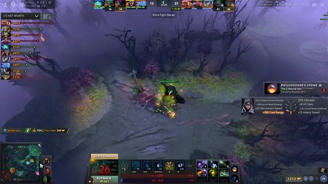 Tnc.Tims treant protector (Dota 2) Gameplay смотреть онлайн