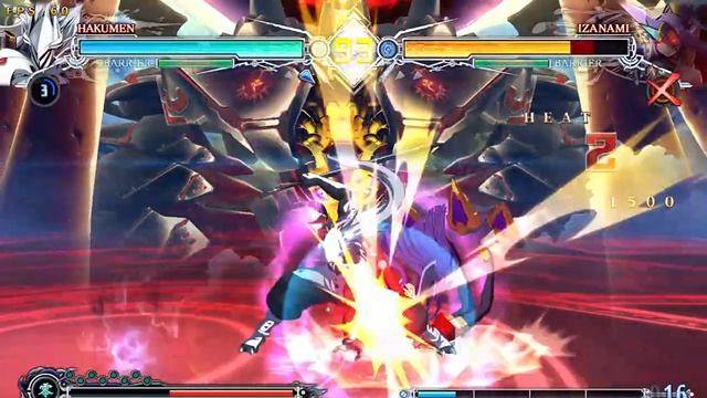 "Unlimited Hakumen" vs Unlimited Izanami (BBCF) смотреть онлайн