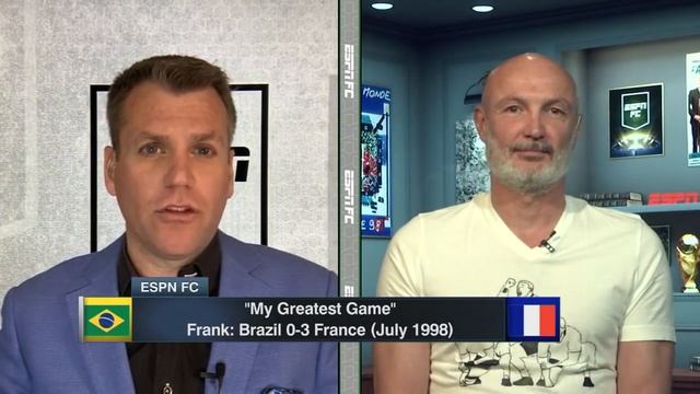 My Greatest Game: Brazil 0-3 France, by Frank Leboeuf | FIFA World Cup смотреть онлайн