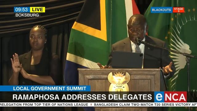 Local Government Summit | Ramaphosa addresses delegates смотреть онлайн
