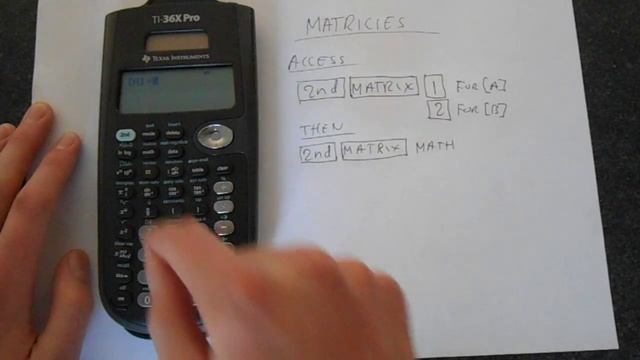 TI-36X Pro Matrices Tutorial: Operations, Inverse, Transpose And Row Reduced Echelon Form смотреть онлайн