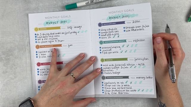 HOW I FORM WEEKLY ACTIONS based on my monthly goals | #mäksēlife planner system смотреть онлайн