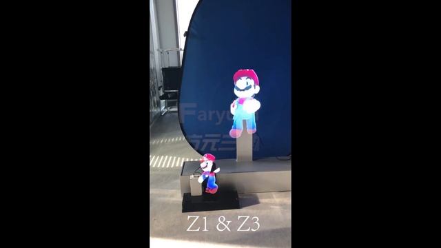 faryuan Z3 hologram led fan display video high resolution 3D LED scree wall смотреть онлайн