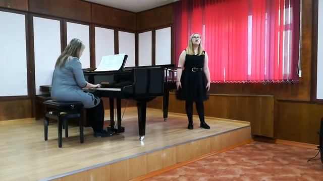 Борисова Кристина, Итальянская народная песня Счастливая смотреть онлайн