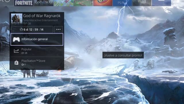 God Of War: Ragnarök | PS4 Menu Theme смотреть онлайн