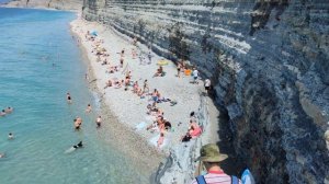 Пляж Сосновка июнь 2024 Геленджик