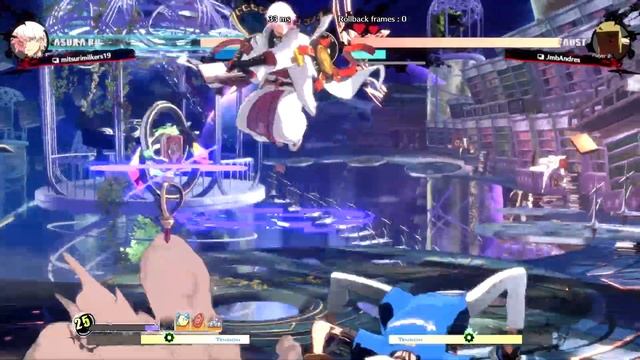 Rood (Asuka) Vs JmbAndres (Faust) Part 4/4 - Guilty Gear  Strive