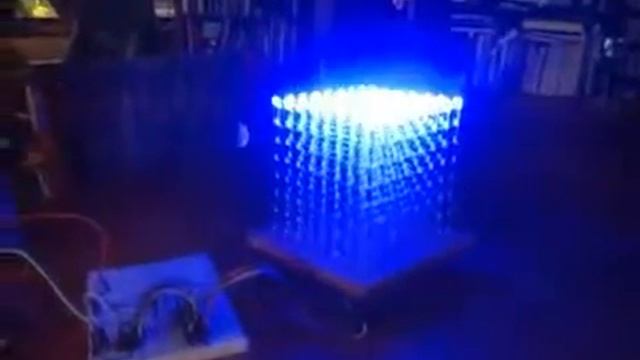 8x8x8 LED cube смотреть онлайн