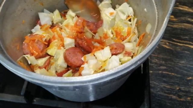 Капустняк по Польски/Суп с Колбасой/Первое Блюдо с Квашенной Капустой/Щи с Двумя Видами Капусты/(0+) смотреть онлайн