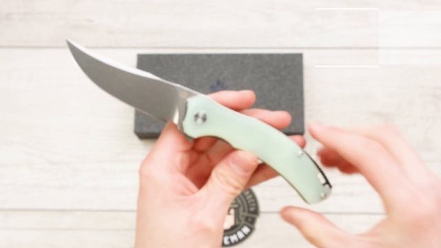 Нож QSP Walrus, D2 Tool Steel, G10 Jade Handle, QS151-A1 смотреть онлайн