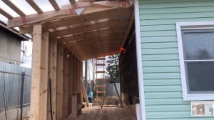 Как сделать пристройку к дому своими руками под душ туалет. Деревянная каркасная пристройка. Спб Мск