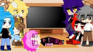 реакция 13 карт на Габриэль и вару[Гарем вару]