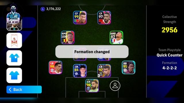How To Get 2 AMF Formation in eFootball 2024 Mobile | Trick To Get 4222 Formation смотреть онлайн