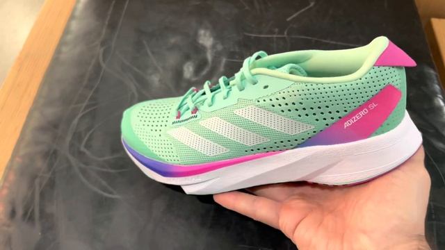 Adidas Adizero SL Mint Green Womens Running Shoes смотреть онлайн