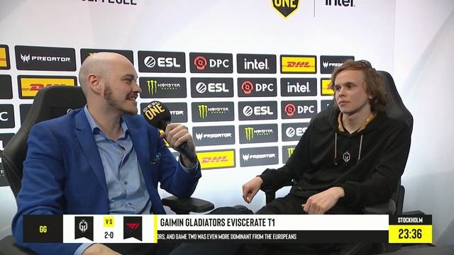 DYRACHYO INTERVIEW AFTER DEFEAT T1 - PLAYOFF ESL ONE STOCKHOLM MAJOR 2022 смотреть онлайн