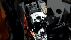 бензопила Карвер идёт в разнос Причина найдена #двигатель #ремонт #снятия #заклинил #