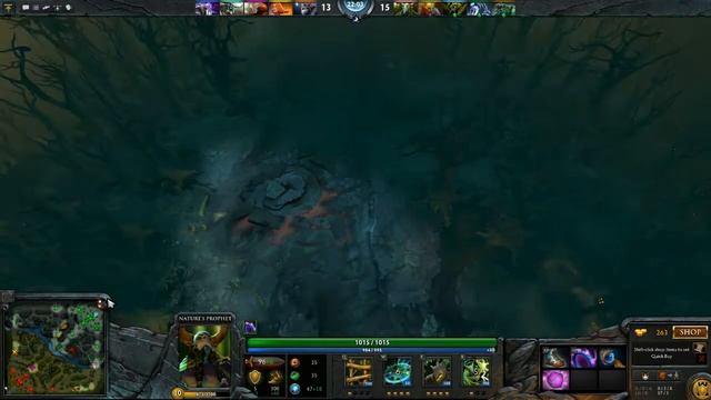 DOTA 2 - Natures Prophet The Annoying Tree Hugger смотреть онлайн