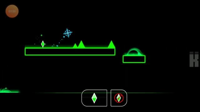 Играю в игру на телефоне. Игра Geometry dash meltdown и Geometry dash subzero смотреть онлайн