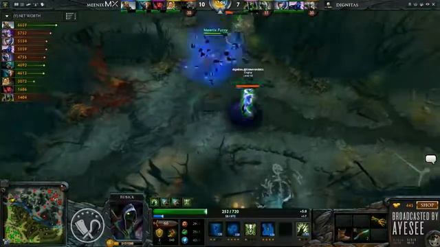 Meenix Esports vs. Team Dignitas - American Dota League Season 1 смотреть онлайн