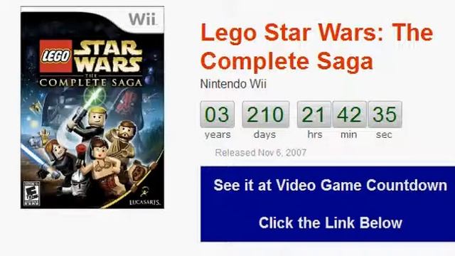 Lego Star Wars The Complete Saga Wii Timer смотреть онлайн