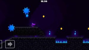 вот где находятся синие монетки в платформере geometry dash