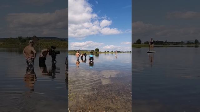 Снимали весь день в воде по пояс. рыбки откусили половину смотреть онлайн