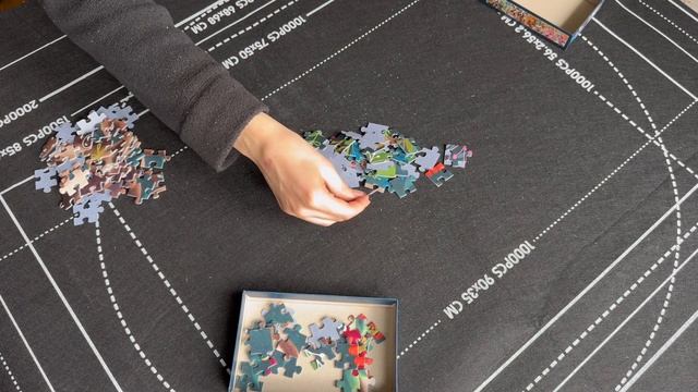 Алгоритм складання пазлу. Як правильно збирати пазли на 1000,2000,3000,5000,6000.. Швидке пазлуванн смотреть онлайн