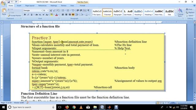 7 Matlab Basics for Numerical Methods Function Lec# 07 смотреть онлайн