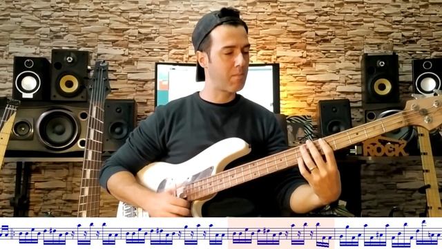 AMAZING BACKBEAT SLAP BASS GROOVE IN 2 Min /// Slap Bass Lesson