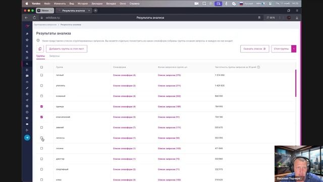 Демонстрация Wildbox  Отдел продления