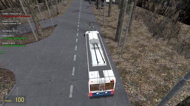 Осень на карте Беркутово! Новая к\с - Trolleybus System (garry's Mod)