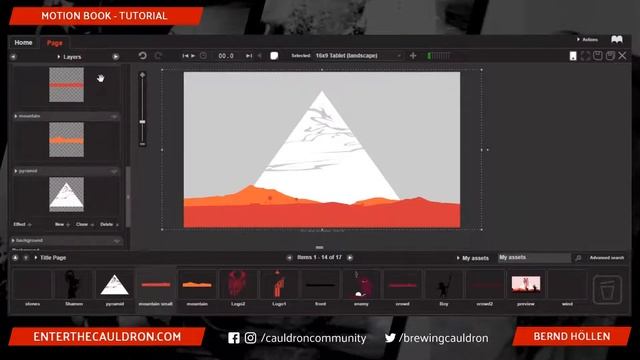 How to Motion Book - Chapter 04 - Parallax смотреть онлайн