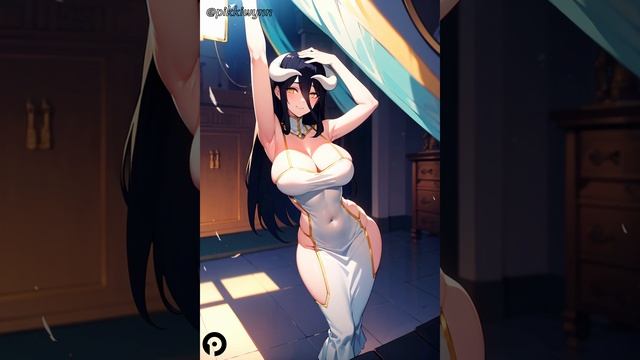 [4K Anime Art] | Albedo | Overlord