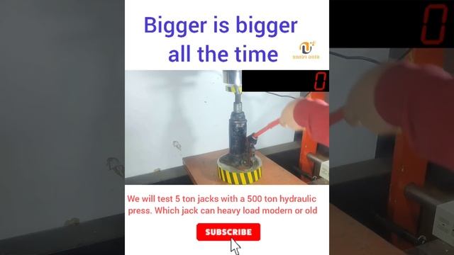 500 TON HYDRAULIC PRESS VS JACKS #youtube #tone #test #testing #old смотреть онлайн