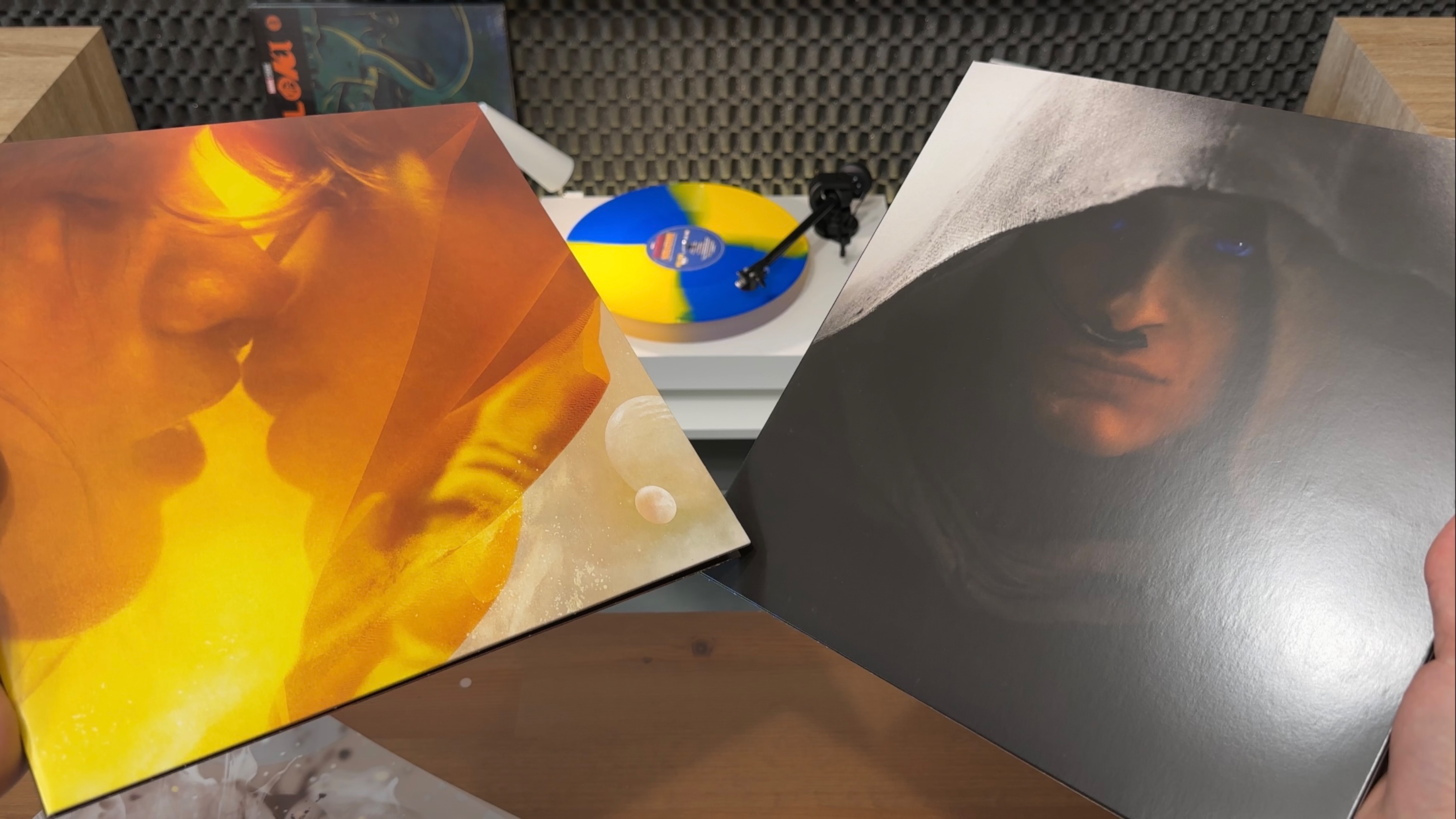 OST The Dune: Part One Sketchbook & Part Two Deluxe Version - Распаковка и обзор виниловых пластинок смотреть онлайн