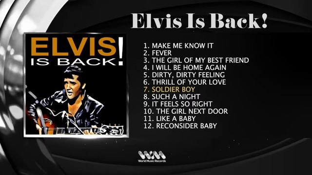 Elvis Presley - Elvis Is Back! ( Full Album)