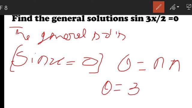 Trignometric Equation sin 3x/2=0 of class 11th by STUDY ZUGAD SE смотреть онлайн