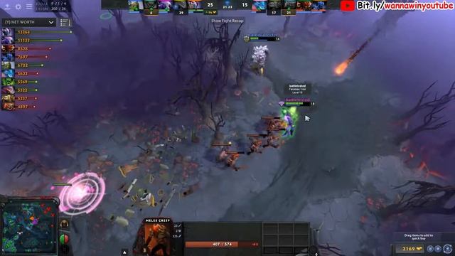 600 Damage 60% Critical Chance 2K Critical Damage - Gameplay By Wagamama Dota 2 смотреть онлайн