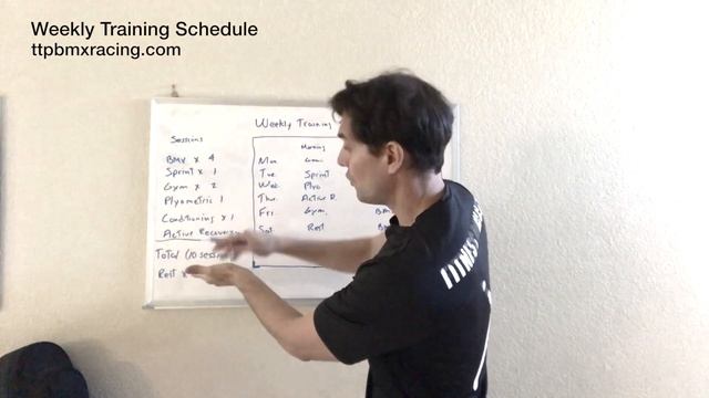 Weekly Training Schedule - ttpbmxracing.com - Video #102 смотреть онлайн