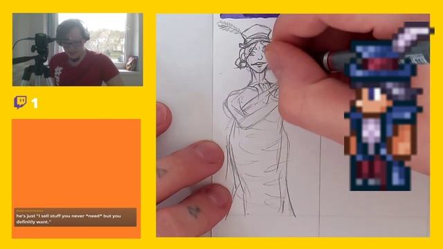 Drawing Terraria Enemies || Stream 11 смотреть онлайн